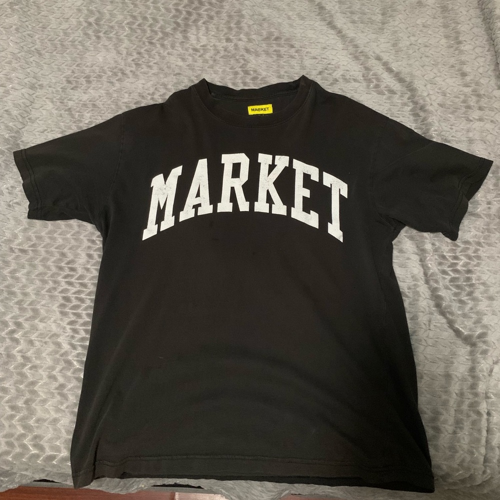 Black Short Sleeve Crew Neck Tee